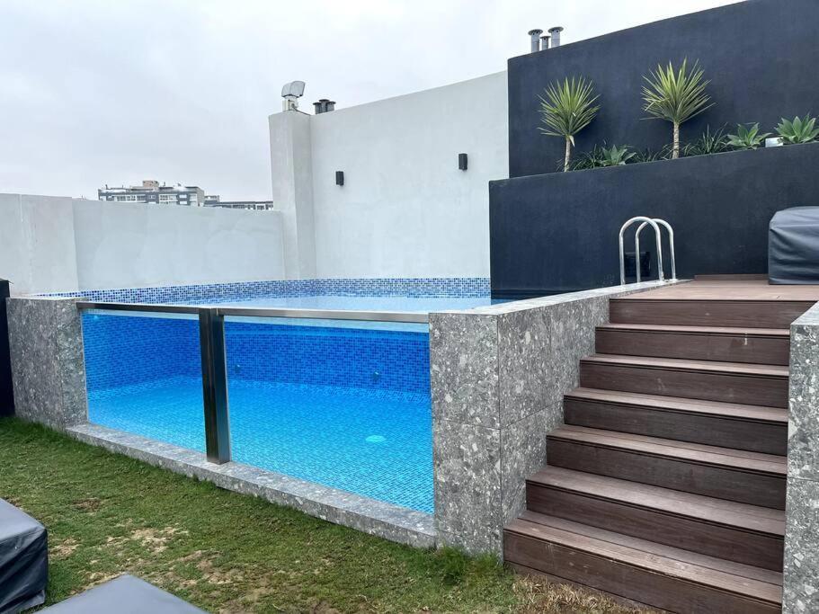 Luxury Apartment In Miraflores With Rooftop Pool ลิมา ภายนอก รูปภาพ
