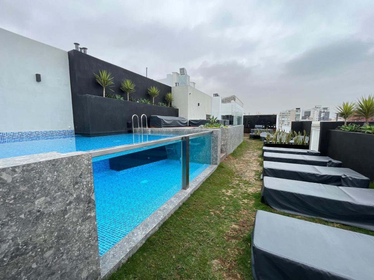 Luxury Apartment In Miraflores With Rooftop Pool ลิมา ภายนอก รูปภาพ